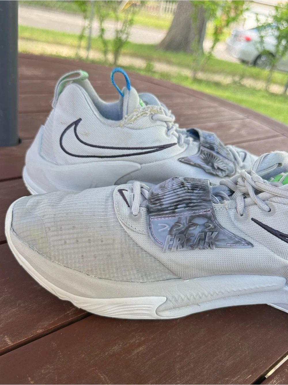 Nike Zoom Freak 3 'Grey Fog' Giannis Men's Basketball Shoes DA0694-004 Size 12